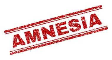 Grunge amnezi damga mühür dokulu