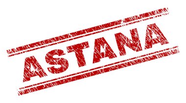 Grunge Astana damga mühür dokulu