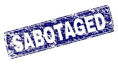 Çizik bozulmuş çerçeveli yuvarlatılmış dikdörtgen damgası