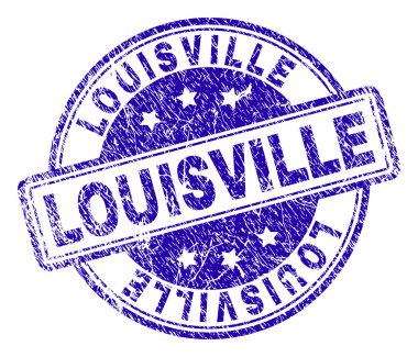 Grunge Louisville damga mühür dokulu