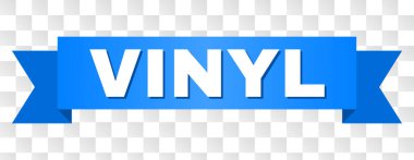 Vinil metin ile mavi şerit