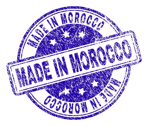 Porysowana teksturowanej w plombie Maroko — Wektor stockowy