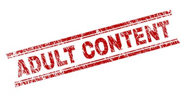 Grunge yetişkin içerik damga mühür dokulu