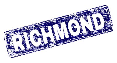 Yuvarlatılmış dikdörtgen damga çizilmiş Richmond çerçeveli