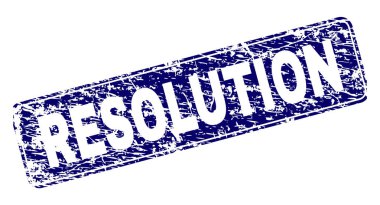 Yuvarlatılmış dikdörtgen damga grunge çözünürlük çerçeveli