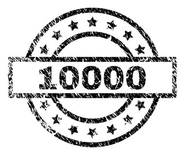 Dokulu 10000 damga mühür çizik