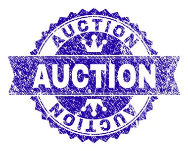 Dokulu ihale damga mühür kurdele ile çizik