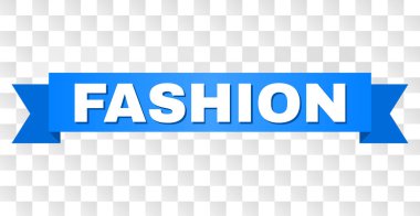 Moda başlık ile mavi şerit