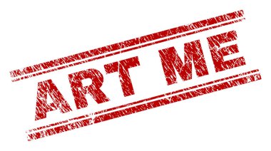 Grunge bana damga mühür sanat dokulu