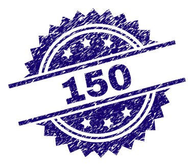 Dokulu 150 damga mühür çizik