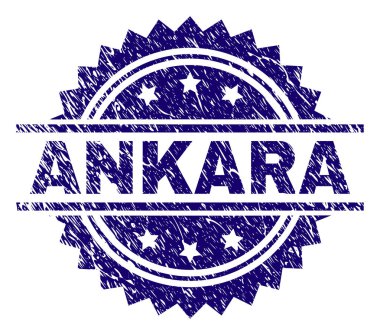 Dokulu Ankara damga mühür çizik