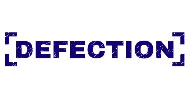 Dokulu çıkma damga mühür köşeler arasında çizik