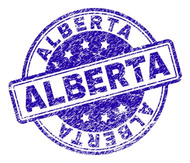 Grunge Alberta damga mühür dokulu