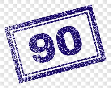 Çizik 90 dikdörtgen damgası