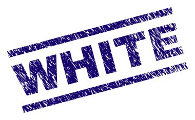 Çizik dokulu beyaz damga mühür