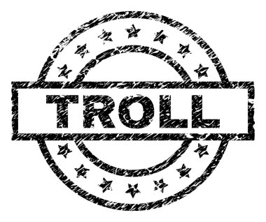 Grunge Troll damga mühür dokulu