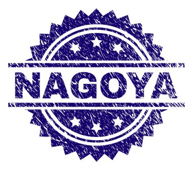 Grunge Nagoya damga mühür dokulu