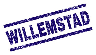 Dokulu Willemstad damga mühür çizik