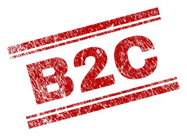 Dokulu B2c damga mühür çizik