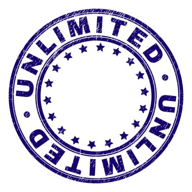 Grunge sınırsız yuvarlak damga mühür dokulu