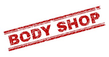 Dokulu kaportacı damga mühür çizik