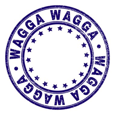 Grunge Canberra yuvarlak damga mühür dokulu