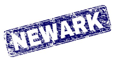 Yuvarlatılmış dikdörtgen damga çizilmiş Newark çerçeveli