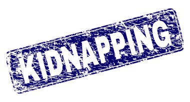 Çizik kaçırma yuvarlatılmış dikdörtgen damga çerçeveli