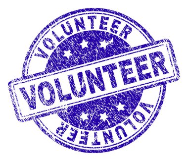 Dokulu gönüllü damga mühür çizik