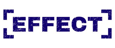 Grunge etkisi damga mühür köşeler arasında dokulu