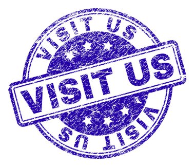 Dokulu ziyaret bize mühür damgası çizik