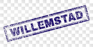 Çizik Willemstad dikdörtgen damgası