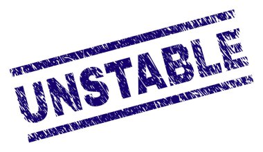 Dokulu kararsız damga mühür çizik