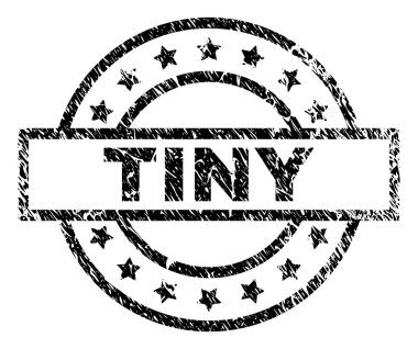 Grunge küçük damga mühür dokulu