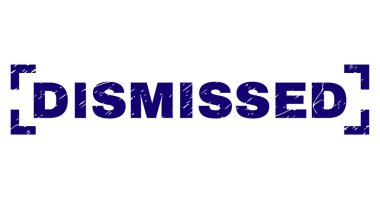 Dokulu grunge damga mühür köşeleri içine reddetti