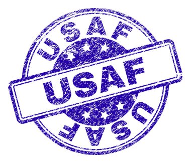 Dokulu Usaf damga mühür çizik