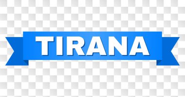 Tiran başlık ile mavi şerit