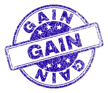 Dokulu kazanç damga mühür çizik