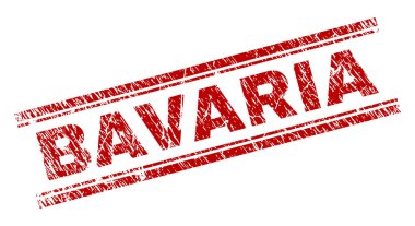 Grunge Bavyera damga mühür dokulu