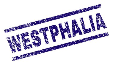 Dokulu Westphalia damga mühür çizik