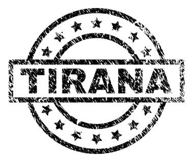 Grunge Tiran damga mühür dokulu