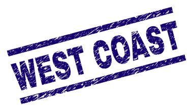 Dokulu West Coast damga mühür çizik