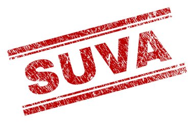 Dokulu Suva damga mühür çizik