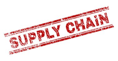 Dokulu tedarik zinciri damga mühür çizik