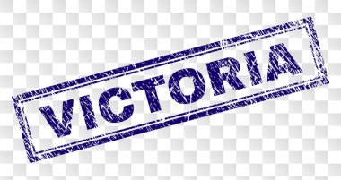 Grunge Victoria dikdörtgen damgası