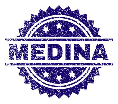 Grunge Medine damga mühür dokulu