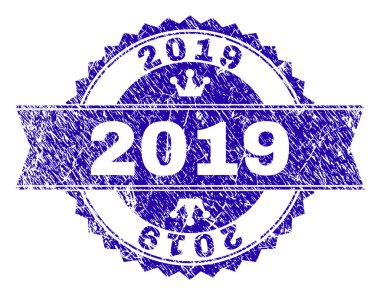 Grunge 2019 damga mühür kurdele ile dokulu