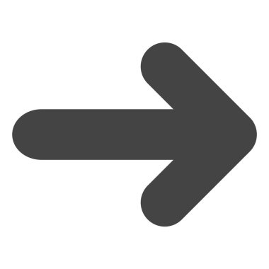 Vektör ok doğru simge tasarlamak