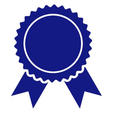 Vektör sertifika mühür simge tasarlamak