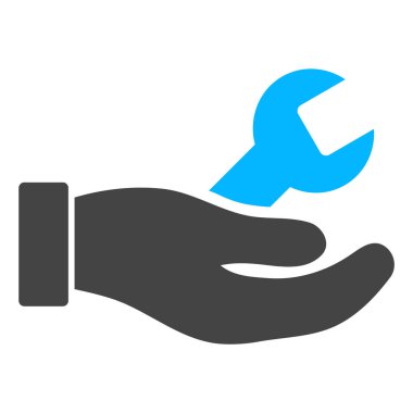 Vektör onarım servisi el simge tasarlamak